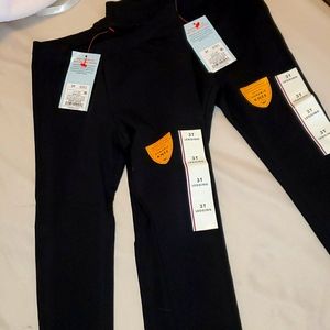 2 new, black 3t leggings